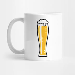 Wheat Beer Glass (Weiss Beer / Beer Drinker / 2C) Mug